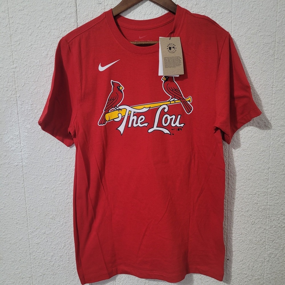 St Louis Cardinals Paul Goldschmidt Nike Shirt The Lou Logo Short Sleeve Men‎ Sm